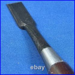 Tasai Japanese Damascus Bench Chise Nomi 21mm Blue Steel / Rosewood Handle New