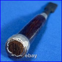 Tasai Japanese Damascus Bench Chise Nomi 21mm Blue Steel / Rosewood Handle New