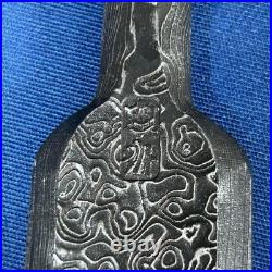 Tasai Japanese Damascus Bench Chise Nomi 30mm Blue Steel / Rosewood Handle New