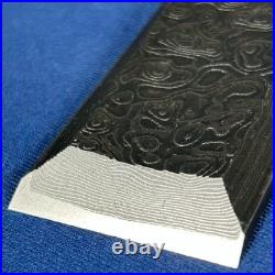 Tasai Japanese Damascus Bench Chise Nomi 30mm Blue Steel / Rosewood Handle New