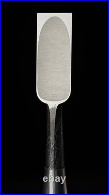 Tasai Japanese Damascus Bench Chisels / Oire Nomi 24mm Ebony Handle New