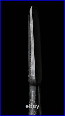 Tasai Japanese Damascus Bench Chisels / Oire Nomi 24mm Ebony Handle New