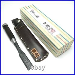Tasai Japanese Damascus Bench Chisels Wakisashi Oire Nomi 24mm 2-hollows Back