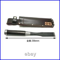 Tasai Japanese Damascus Bench Chisels Wakisashi Oire Nomi 24mm 2-hollows Back