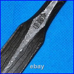 Tasai Japanese Damascus Dovetail Chisel Wakizashi Nomi 24mm Blue Steel Rosewood