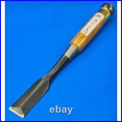 Tasai Japanese Dovetail Bench Chisels Shinogi Wakizashi Nomi 24mm 2-Hollows Case