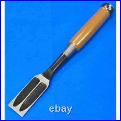 Tasai Japanese Dovetail Bench Chisels Shinogi Wakizashi Nomi 27mm 2-Hollows Case