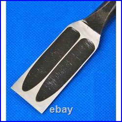 Tasai Japanese Dovetail Bench Chisels Shinogi Wakizashi Nomi 27mm 2-Hollows Case