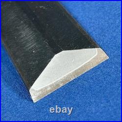 Tasai Japanese Dovetail Bench Chisels Shinogi Wakizashi Nomi 2Hollows 27mm Case