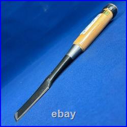Tasai Japanese Dovetail Bench Chisels Shinogi Wakizashi Nomi 2Hollows 27mm Case