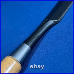 Tasai Japanese Dovetail Bench Chisels Shinogi Wakizashi Nomi 2Hollows 27mm Case