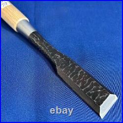 Tasai Japanese Oire Nomi Bench Chisels 27mm Hammered Mark / 2-Hollows Ura New