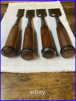 Tasai Oire Nomi Japanese Bench Chisel 10pcs Set Betsuchi Used with Box
