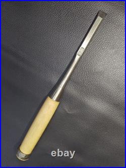 Tasai Oire Nomi Japanese Bench Chisel 9mm Blue Steel White Oak Polised finish