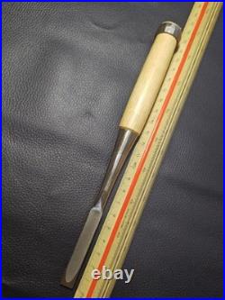 Tasai Oire Nomi Japanese Bench Chisel 9mm Blue Steel White Oak Polised finish
