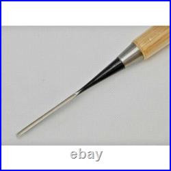 Tasai Oire Nomi Japanese Bench Chisel Black Finish Blue Steel White Oak