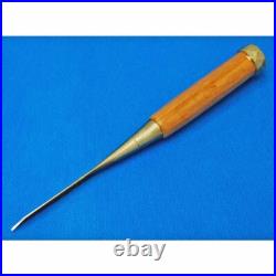Tasai Oire Nomi Japanese Bench Chisel Polished Finish Blue Steel Red Oak