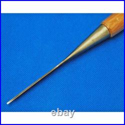 Tasai Oire Nomi Japanese Bench Chisel Polished Finish Blue Steel Red Oak