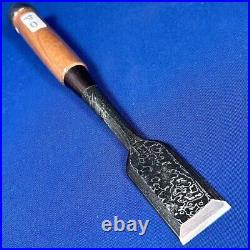 Tasai Oire Nomi Japanese Bench Chisels 30mm / 226mm Damascus Mokume Finish Box