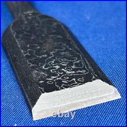 Tasai Oire Nomi Japanese Bench Chisels 30mm / 226mm Damascus Mokume Finish Box