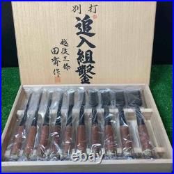 Tasai Oire Nomi Other Set of 10 Japanese Chisel