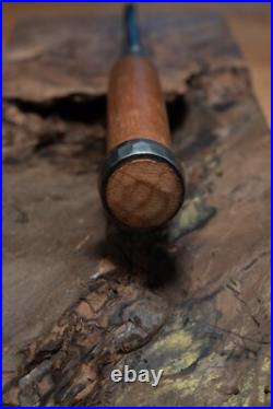 Tasai Oire Shinogi Nomi Japanese Dovetail Chisel Polished Finish Blue Steel
