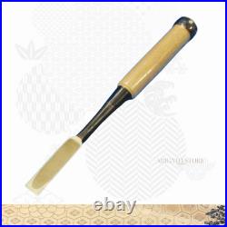 Tasai Yamagene Black Finish Oire Nomi 15mm White Oak Handle Japanese Chisel