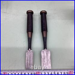 Tsuguhiro Oire Nomi Japanese Bench Chisel Set of 10 Mulch Hollows Ura Ebony Used