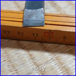 Tsuki Ichihiro Yamasaki Isamu Japanese Bench Chisels Oire Nomi 14.3mm Used