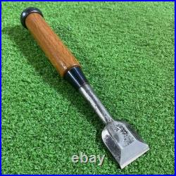 Tsunehiro Yamada Tsunegoro Oire Nomi Japanese Bench Chisel 30mm / 210mm Used Tsunehiro Yamada Tsunegoro Oire Nomi Japanese Bench Chisel 30mm / 210mm Used