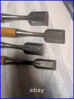 Umehiro Japanese Oire Nomi Wood Chisel Set 10pc Carpentry Tools