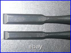 Umihiro Oire Nomi Japanese Bench Chisel 12, 15mm Set of 2 White Steel #2 Unused
