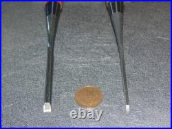 Umihiro Oire Nomi Japanese Bench Chisel 3mm 6mm White Steel #2 Set of 2 Unused Umihiro Oire Nomi Japanese Bench Chisel 3mm 6mm White Steel #2 Set of 2 Unused