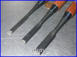 Umihiro Oire Nomi Japanese Bench Chisel 9, 12, 15mm Set of 2 White Steel #2