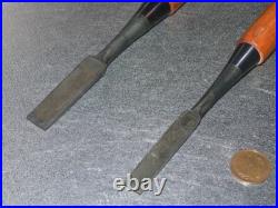 Umihiro Oire Nomi Japanese Bench Chisel Kadouchi 12mm 15mm Set of 2 Unused