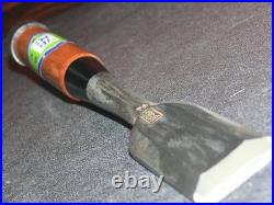 Umihiro Oire Nomi Japanese Bench Chisel Mentori 30mm White Steel #2 Unused