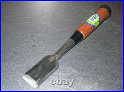 Umihiro Oire Nomi Japanese Bench Chisel Mentori 30mm White Steel #2 Unused