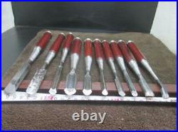 Used Japanese Chisel Nomi Professional Oire Nomi set Carpentry Tool Blade F/S011