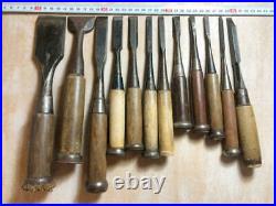 Used Japanese Chisel Nomi Professional Oire Nomi set Carpentry Tool Blade F/S015