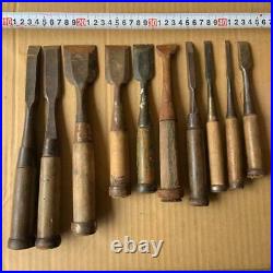 Used Japanese Chisel Nomi Professional Oire Nomi set Carpentry Tool Blade F/S019