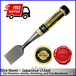 Vintage Japanese Ouchi 36 mm Oire Nomi Chisel Approx. 220 mm, White Oak Handle Vintage Japanese Ouchi 36 mm Oire Nomi Chisel Approx. 220 mm, White Oak Handle