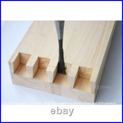 Vintage Japanese Ouchi Oire Nomi Chisel 12 mm White Oak Handle 225mm Unused