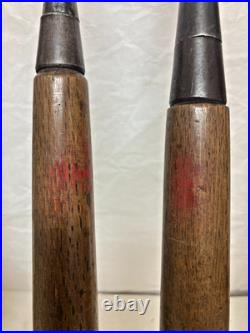 Vintage Japanese Tsuki Nomi Paring Chisel 2pcs Set with Original Wooden Box Oire
