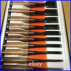 Woodworking Japanese Traditional Oire Nomi Lot of 10 DIY Chisels Carpenter Tool
