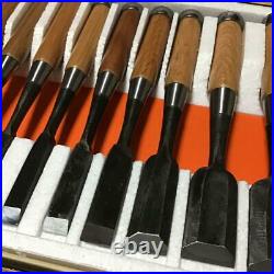 Woodworking Japanese Traditional Oire Nomi Lot of 10 DIY Chisels Carpenter Tool