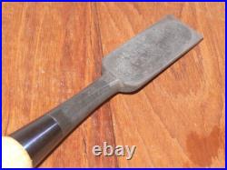Yamahiro Oire Nomi 24mm Japanese Bench Chisel White Steel #1 Okayama Takeshi Yamahiro Oire Nomi 24mm Japanese Bench Chisel White Steel #1 Okayama Takeshi