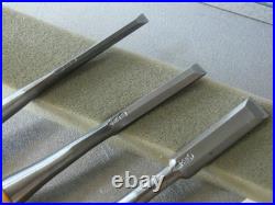 Yamahiro Oire Nomi 6,9,15mm Chamfered Set of 3 Japanese Chisel