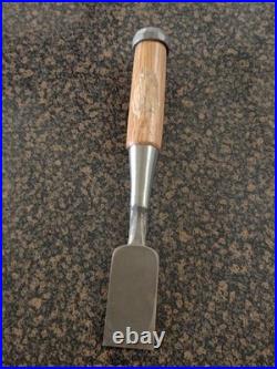 Yamahiro Oire Nomi Japanese Bench Chisel 30mm Vintage Woodworking Tool Used
