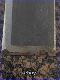 Yamahiro Oire Nomi Japanese Bench Chisel 30mm Vintage Woodworking Tool Used