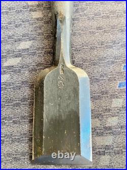 Yamahiro Oire Nomi Japanese Bench Chisels 36mm Red oak Used